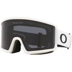 Oakley Target Line XL Goggle -Oakley Skis Shop 0Target Line Xl Goggle MatteWhite DarkGrey 030A