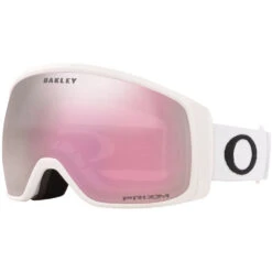 Oakley Flight Tracker XM Goggle -Oakley Skis Shop Flight Tracker Xm Goggle matte white prizm hi pink 030A