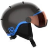 Salomon Grom Visor Helmet - Kids 2 Salomon Grom Visor Helmet - Kids -Oakley Skis Shop L39916300 0 VIR GROM VISOR BLACK.png.cq5dam.web .1200.1200