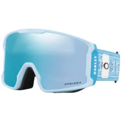 Oakley LineMiner XL Goggle -Oakley Skis Shop Line Miner XL Goggle JamieSigPrint PrizmSapphire 030A