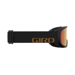 Giro Cruz AF Goggle 12 Giro Cruz AF Goggle -Oakley Skis Shop giro cruz goggle black camp tan wordmark amber scarlet right