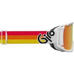 Giro Revolt Goggle -Oakley Skis Shop giro revolt goggle white orange og vintage vivid ember right